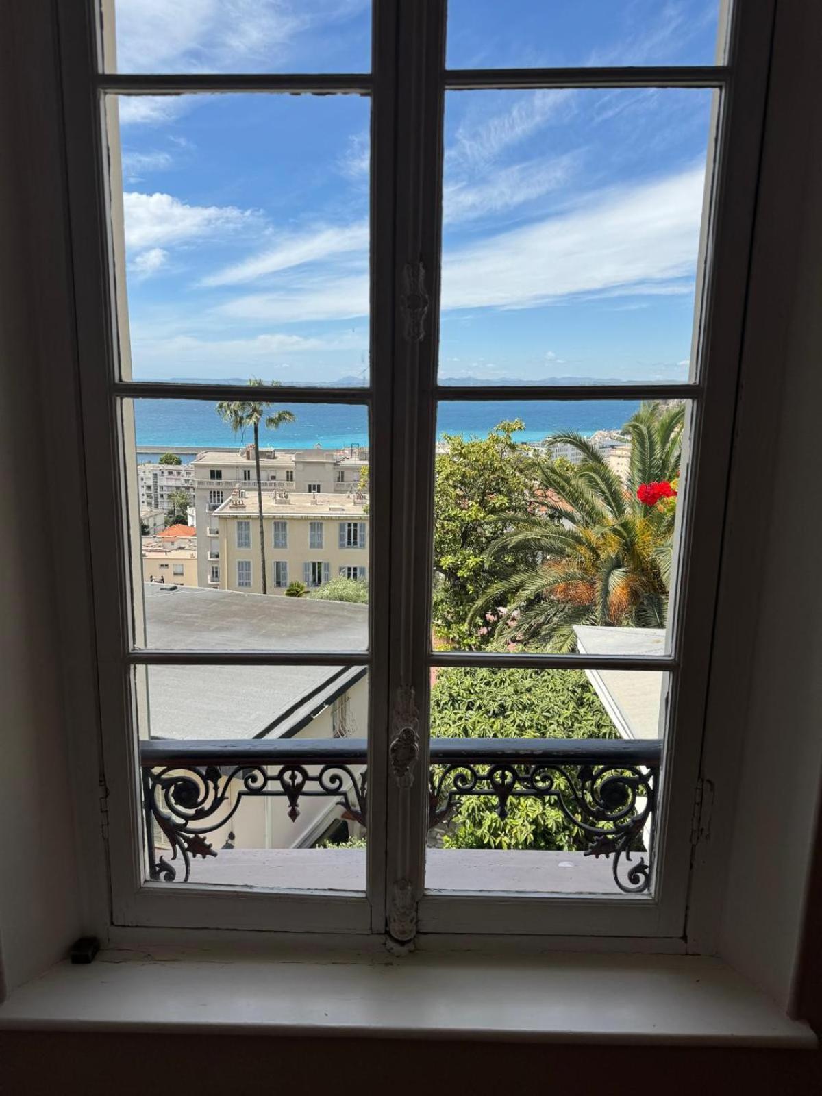 Palmeraie - Magnifique Appartement D'Epoque Avec Vue Mer 4 Personnes Avec Terrasse Le Port Ница Екстериор снимка